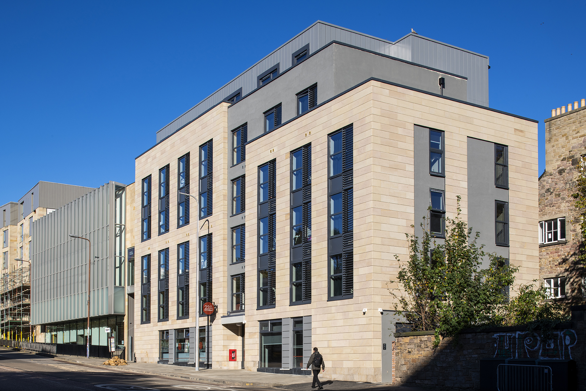 Edinburgh student accommodation build completed by Clark Contracts