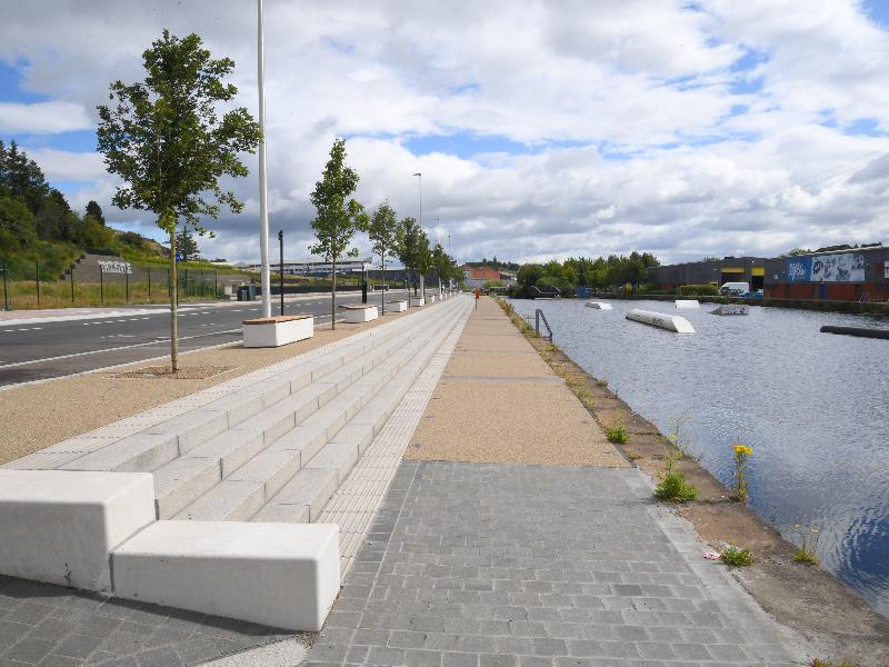Active travel and public realm improvements delivered in North Glasgow