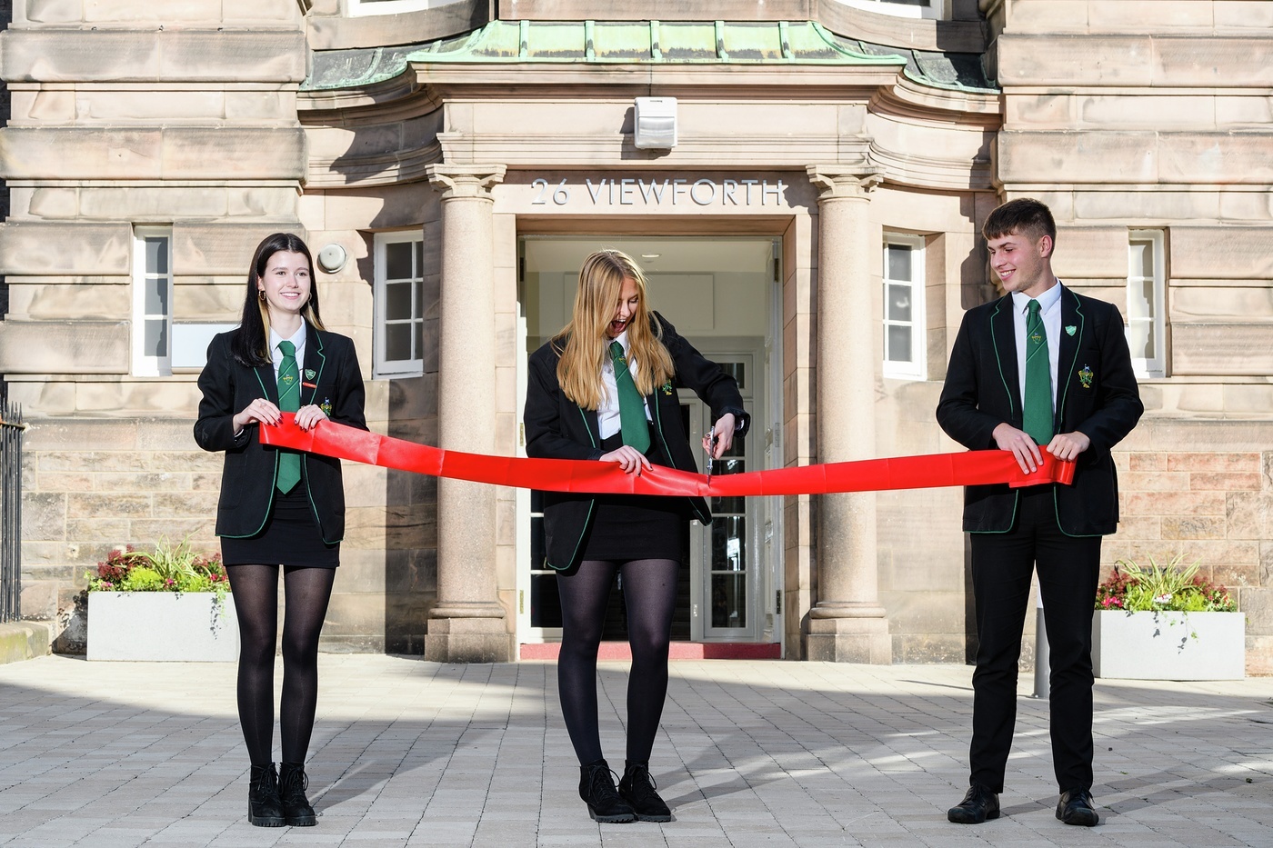 Boroughmuir High School pupils return to open CALA restoration