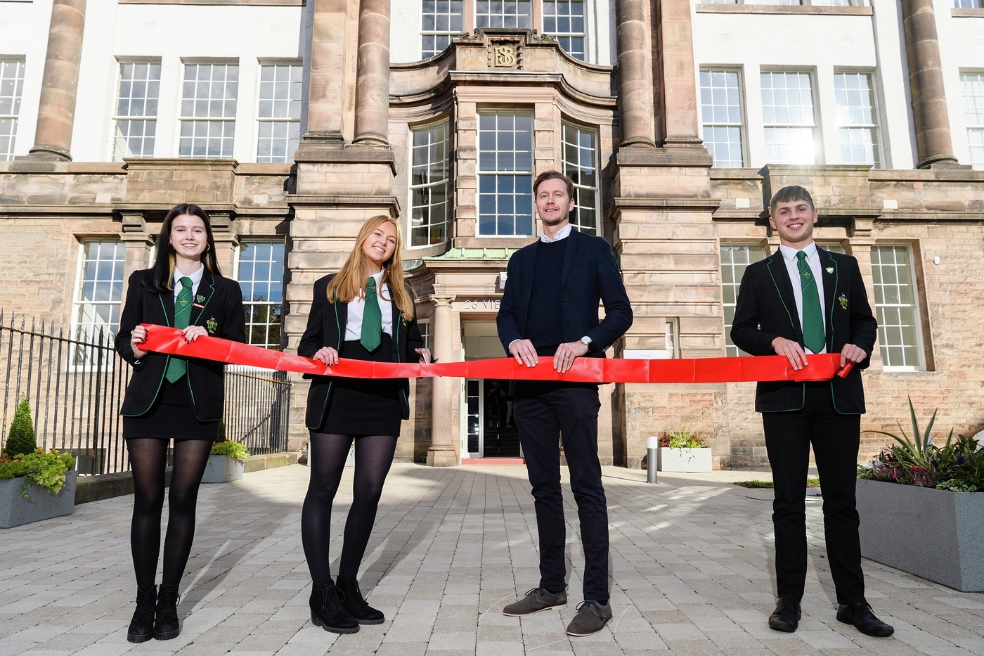 Boroughmuir High School pupils return to open CALA restoration