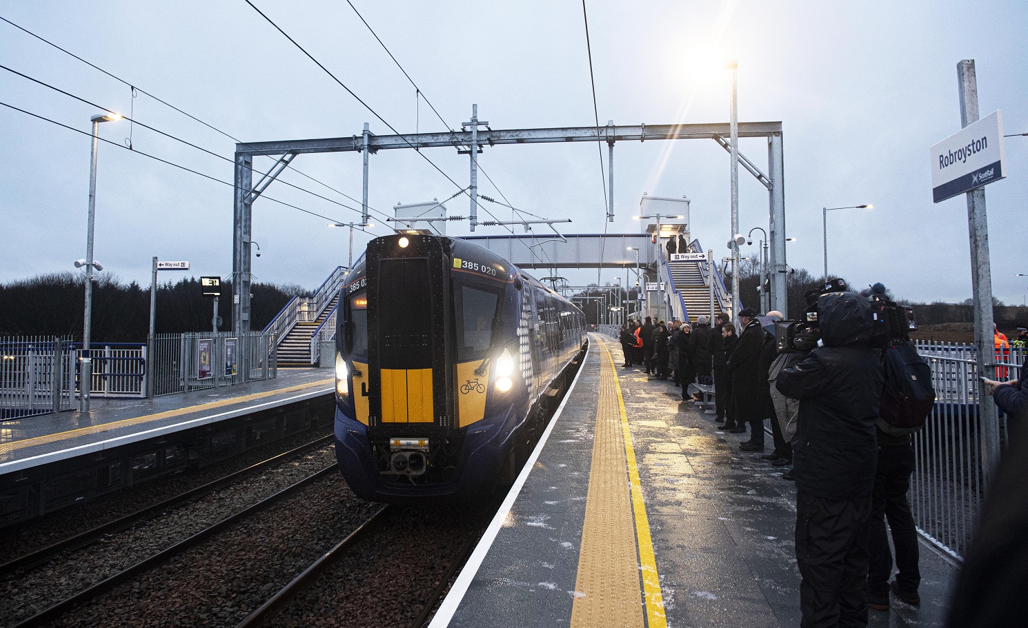 In pictures: Robroyston Station opens