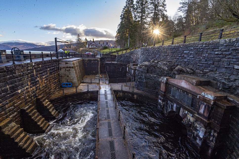 In Pictures: A unique view inside the Katrine Aqueduct