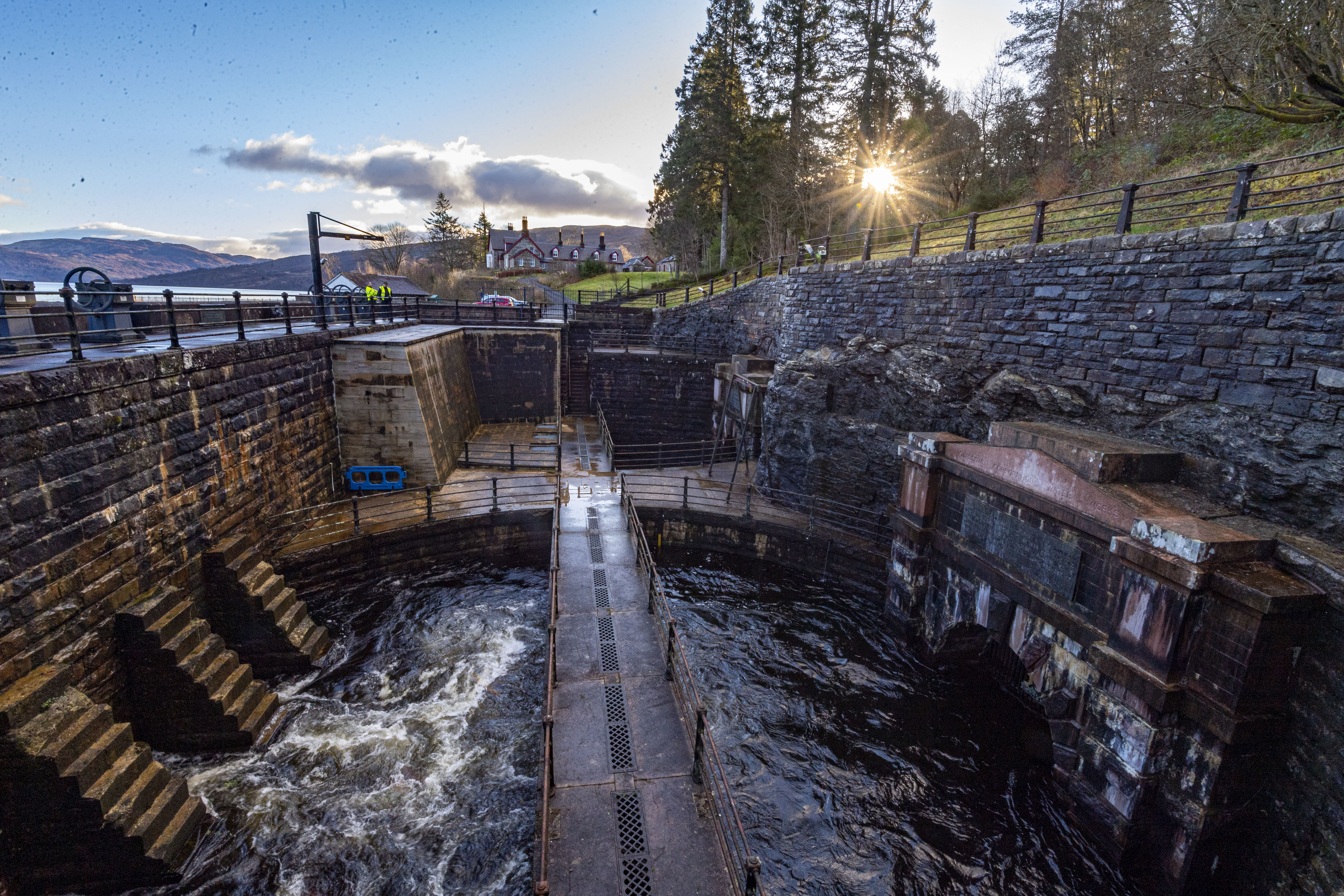 And finally... £20m upgrade of Katrine Aqueduct welcomed by original worker's great granddaughter