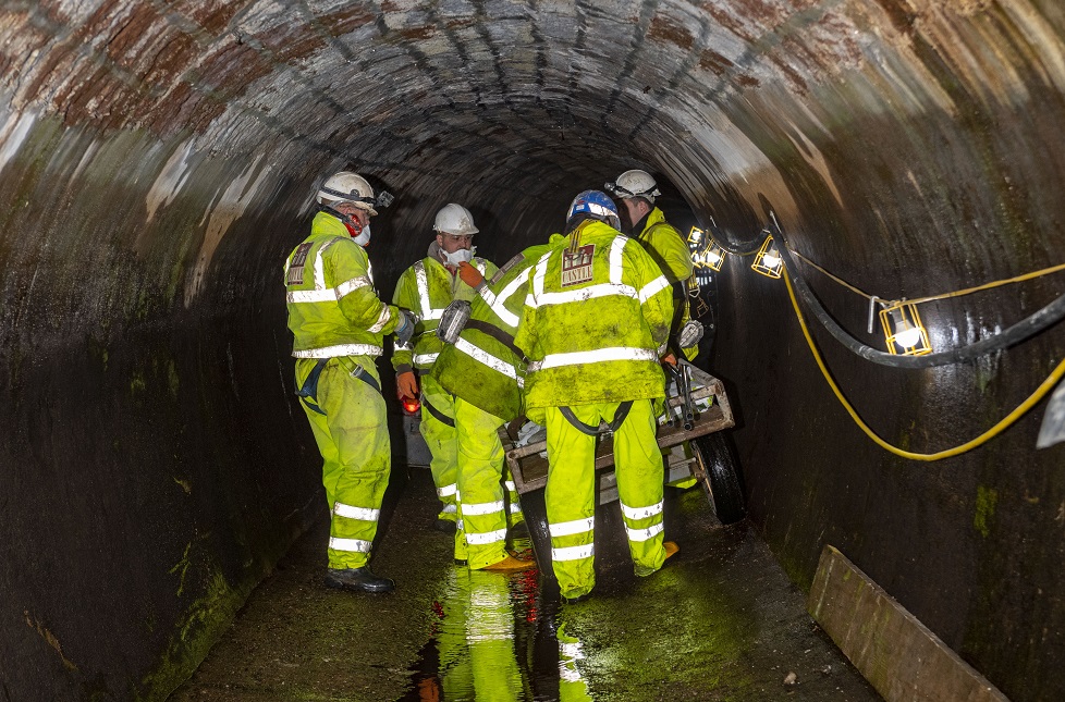 In Pictures: A unique view inside the Katrine Aqueduct