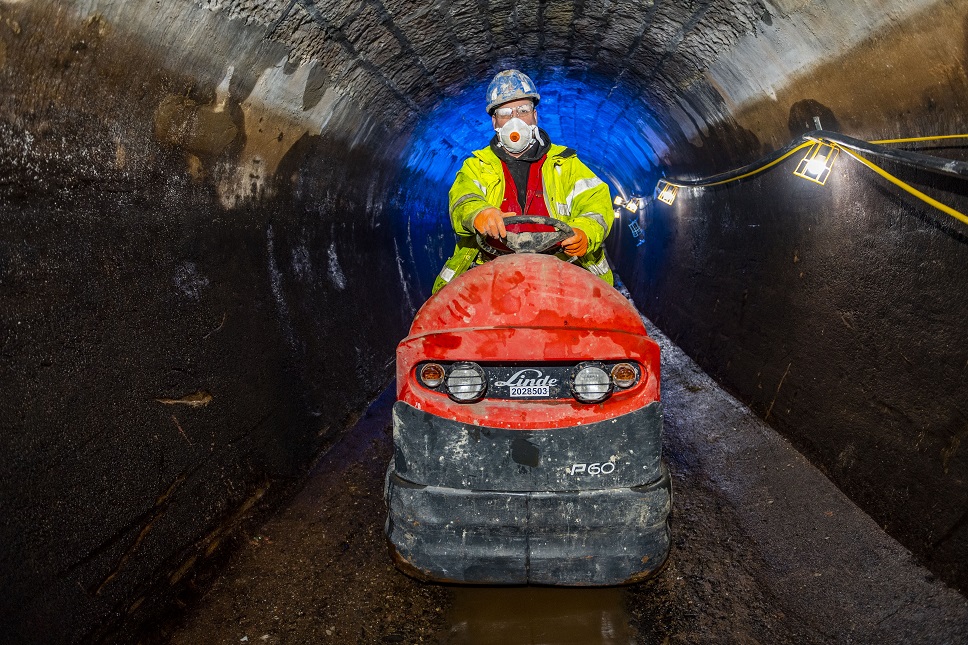 In Pictures: A unique view inside the Katrine Aqueduct