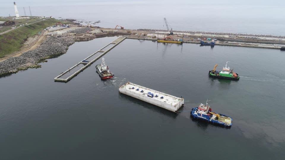 Ocean Kinetics delivers key marine services at £350m Aberdeen Harbour project