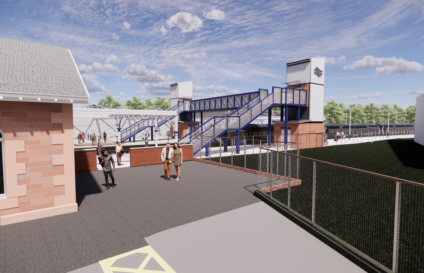 Plans submitted for new Dumfries station bridge