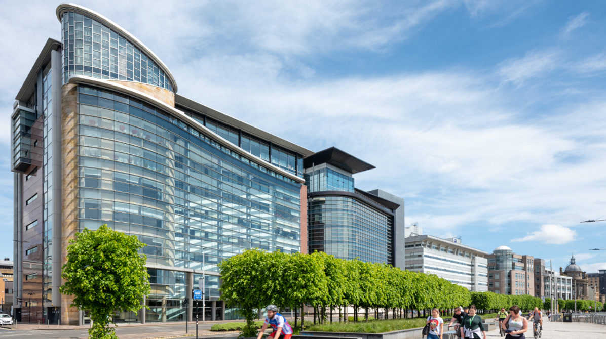 Major refurbishment project on Glasgow waterfront building commences