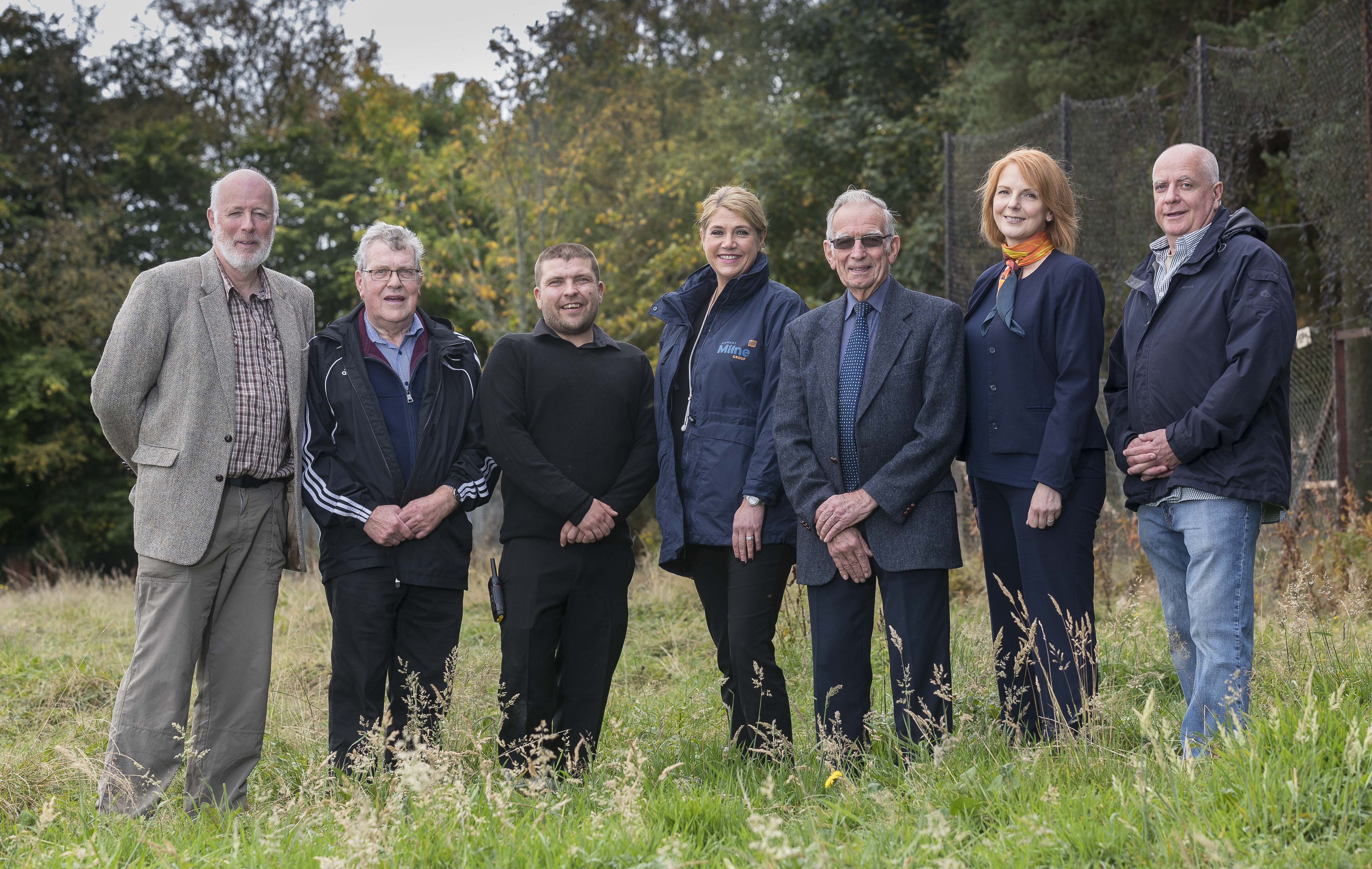 Aberdeenshire Men’s Shed site goes green thanks to Stewart Milne Group