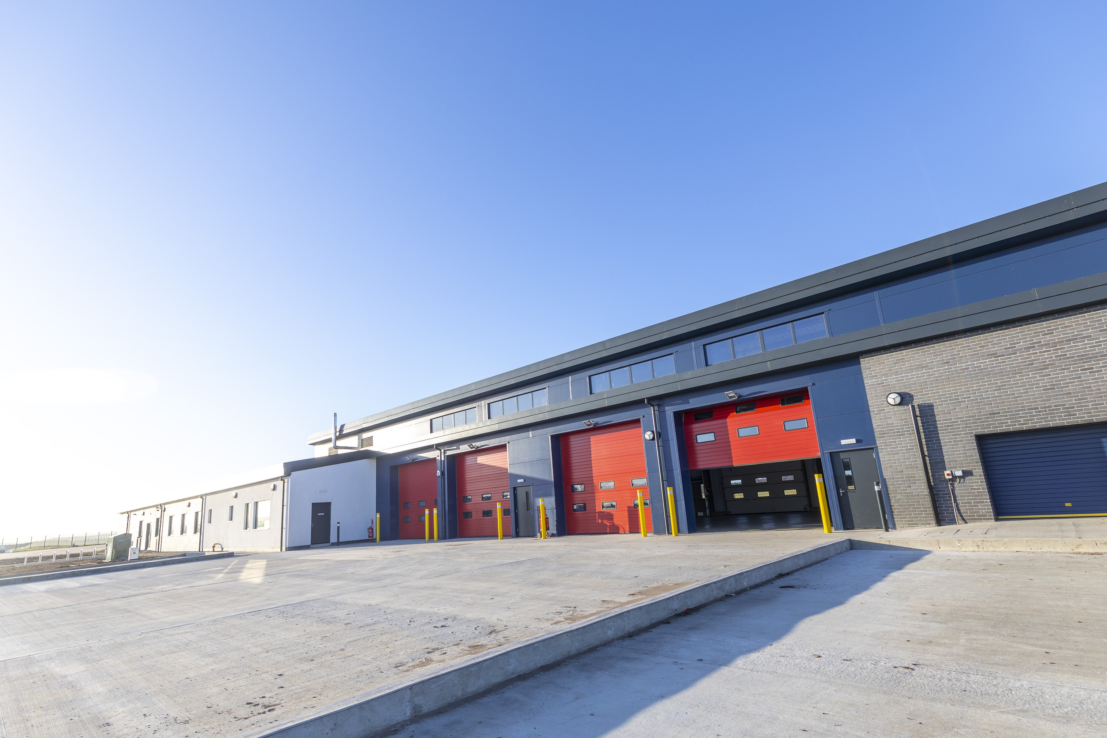 New RAF Lossiemouth fire station completed by Henry Brothers