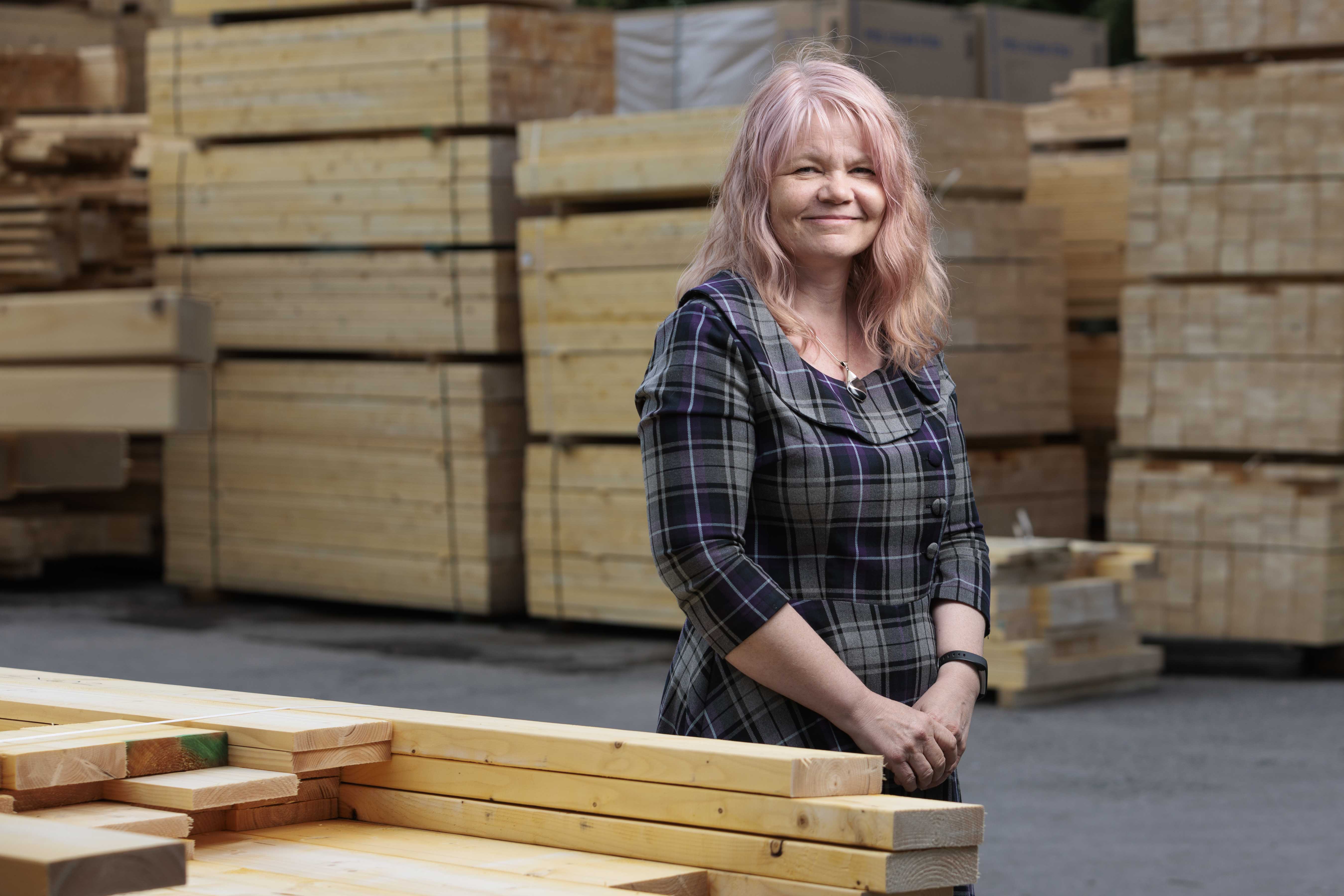 Kirsten Bell steps up as Deeside Timberframe's new finance director