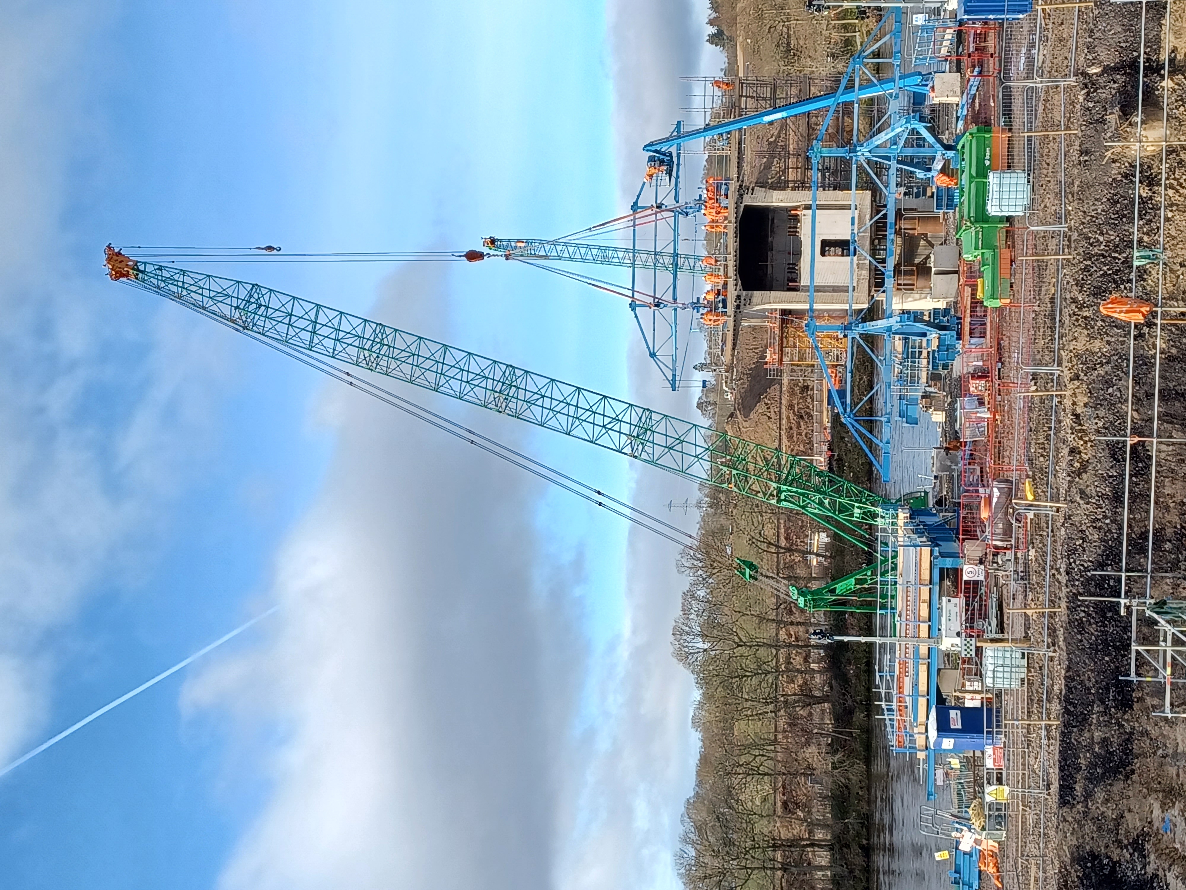 Form Traveller in place at Cross Tay Link Road project