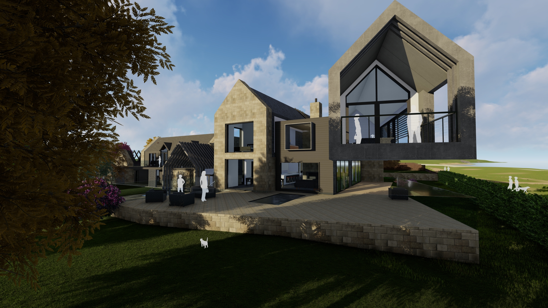 Brunton Design wins planning permission for Angus country home