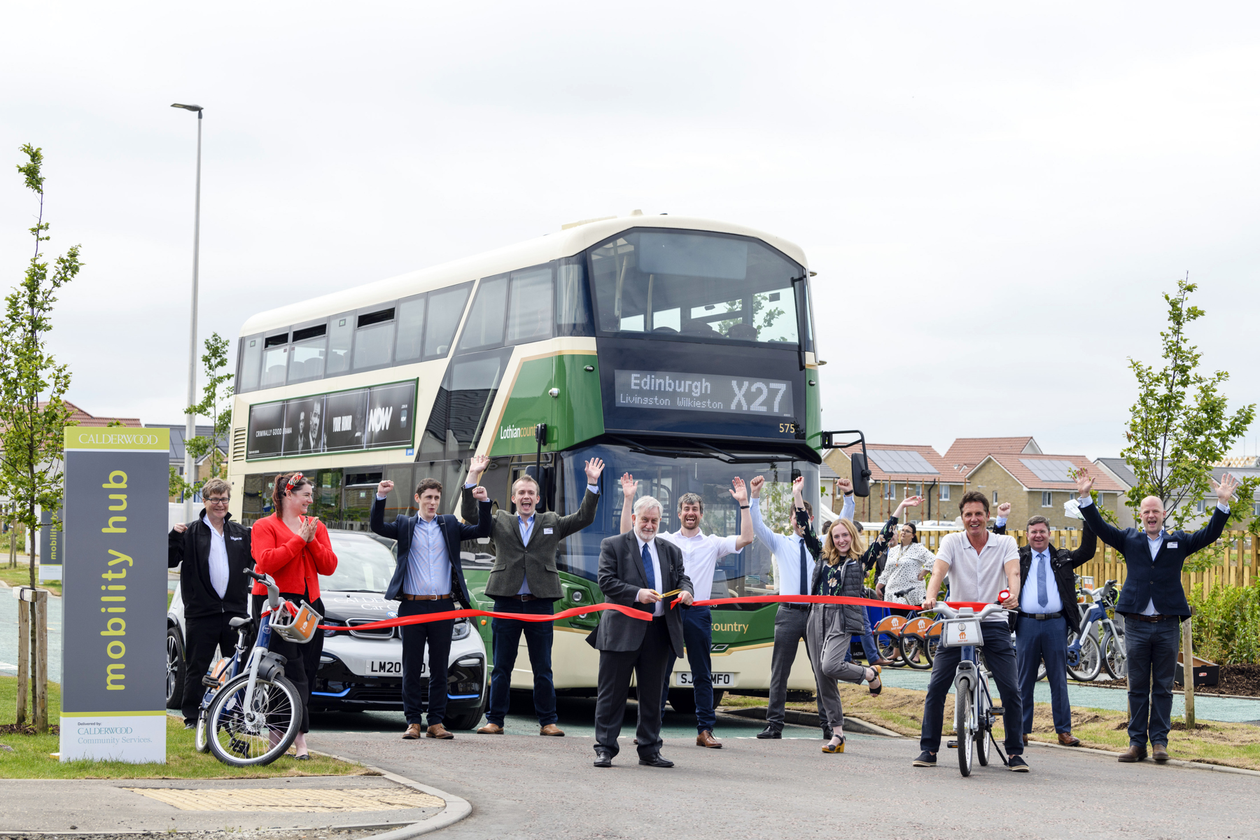 Stirling Developments opens Calderwood Mobility Hub