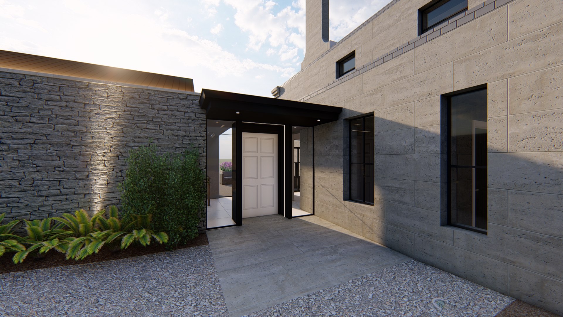 Architects' Showcase: Detached stone villa extension by Brunton Design