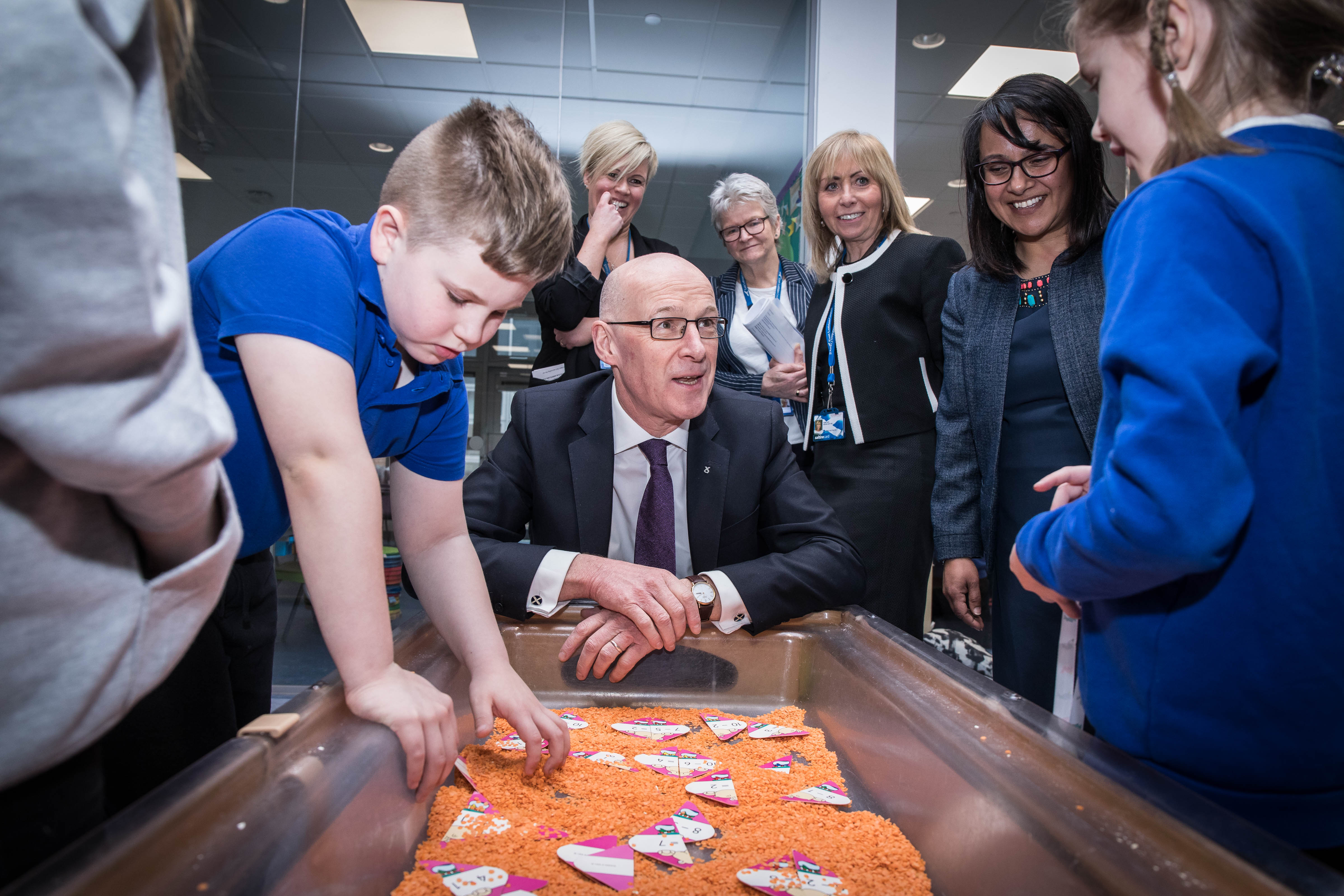 Deputy First Minister officially opens East Lothian primary school