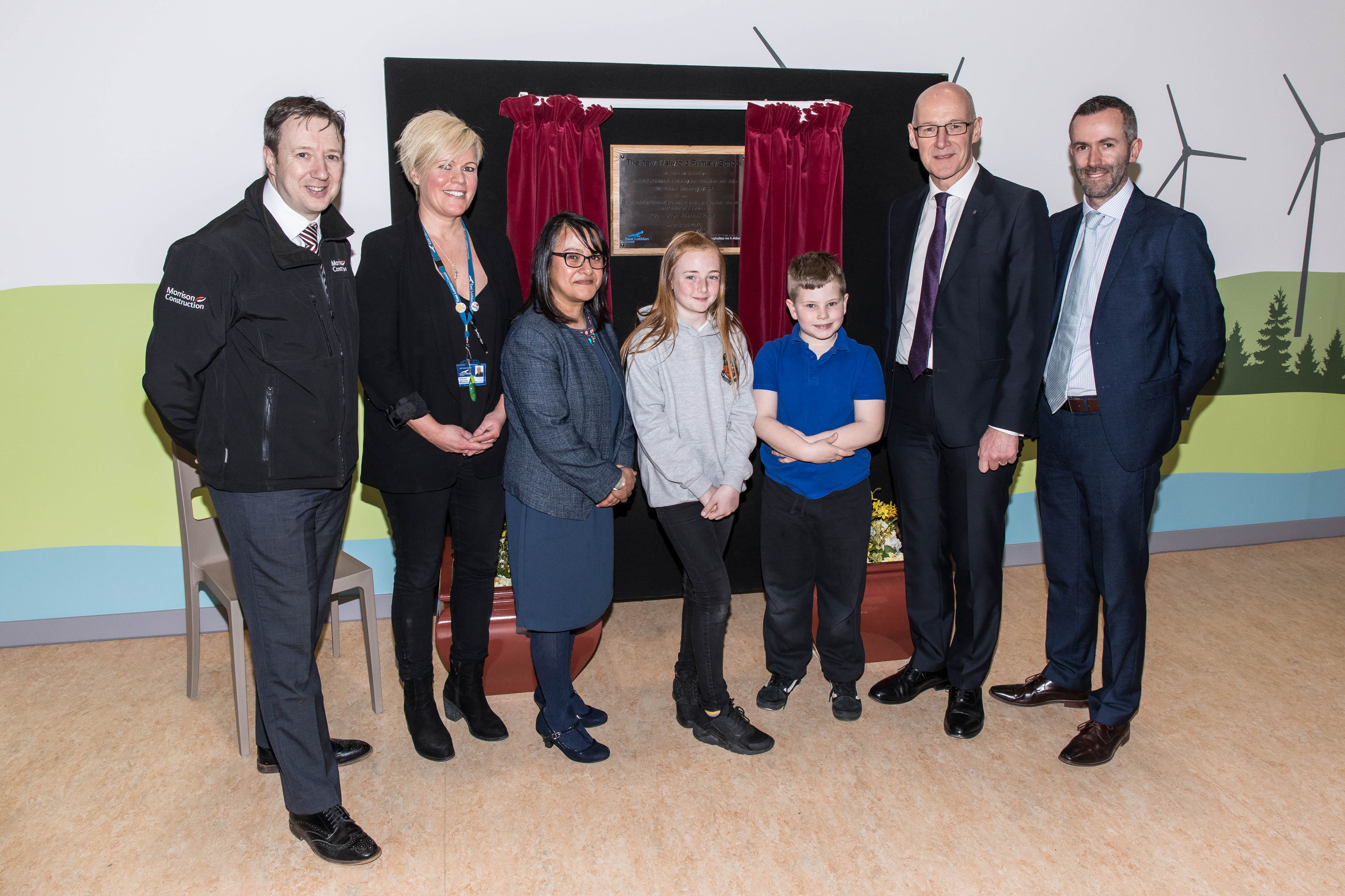 Deputy First Minister officially opens East Lothian primary school