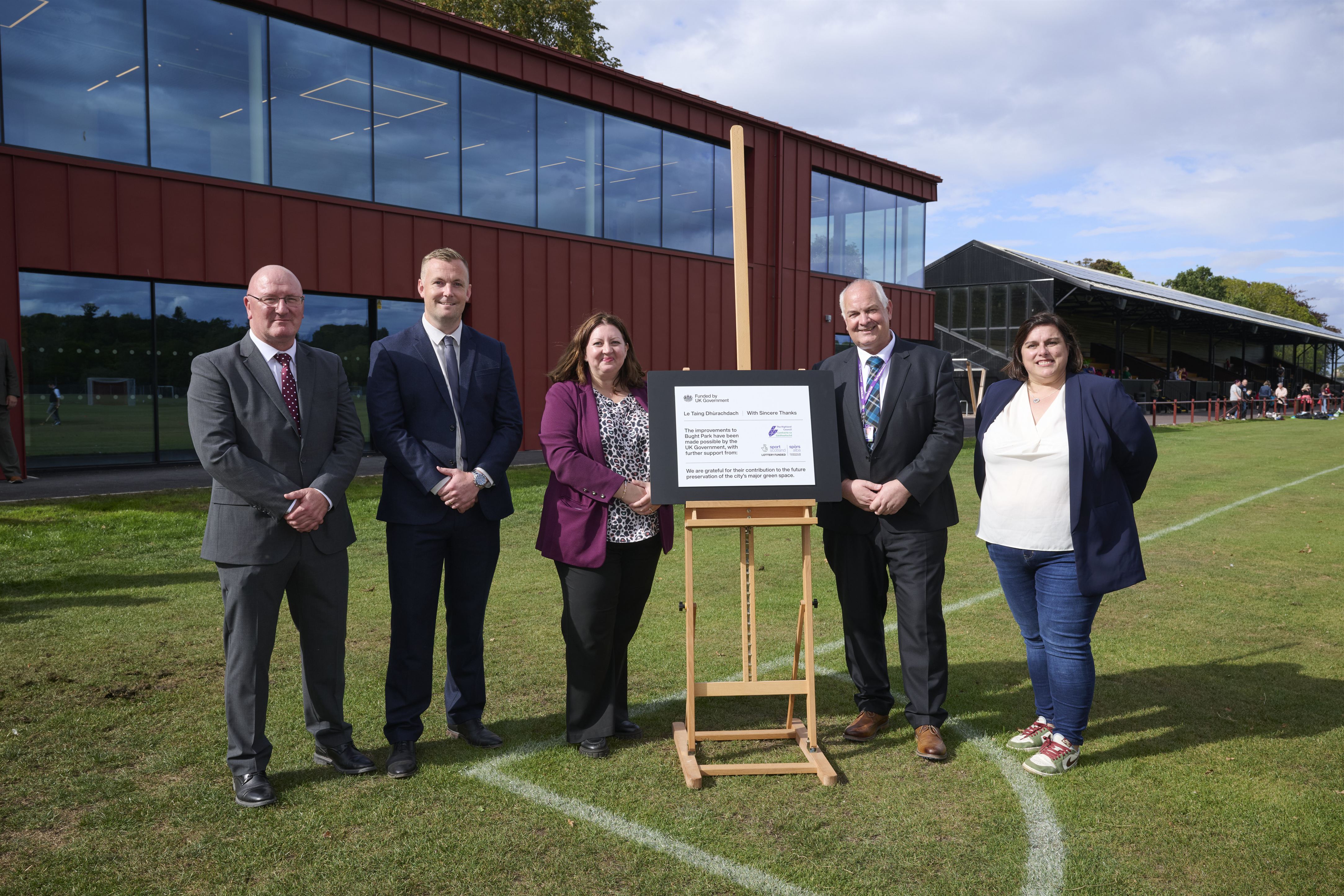 Refurbished Bught Park officially re-opened by UK minister