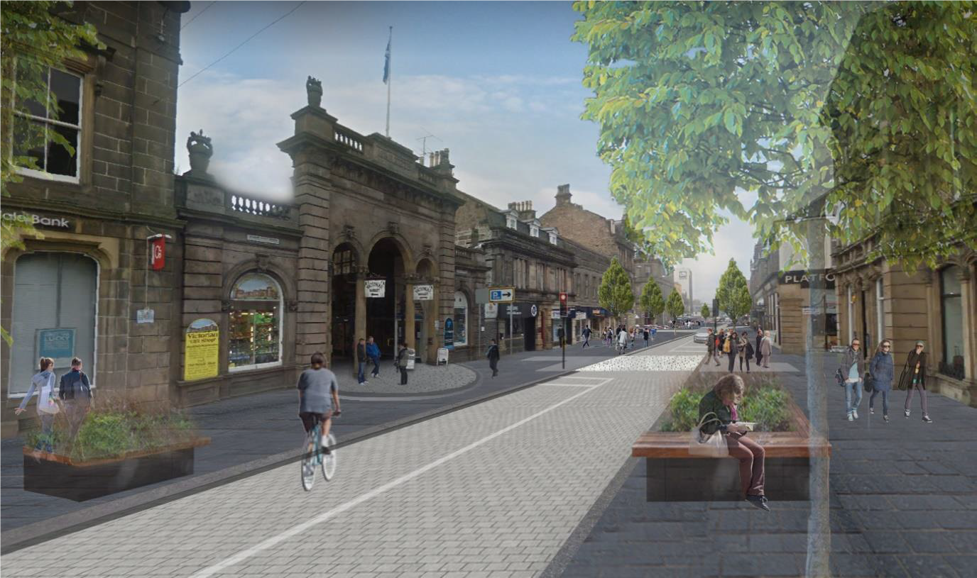 Inverness favours wheeling, walking and cycling with Academy Street redesign