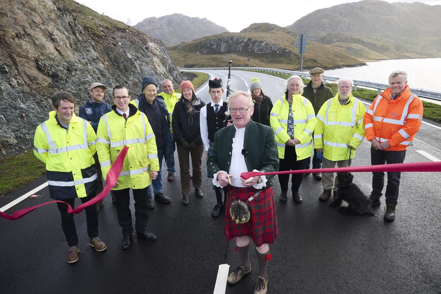 Video: Gairloch road improvement work completed by Wills Bros