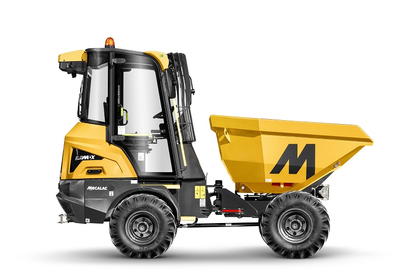Mecalac launches 3.5MDX cabbed site dumper