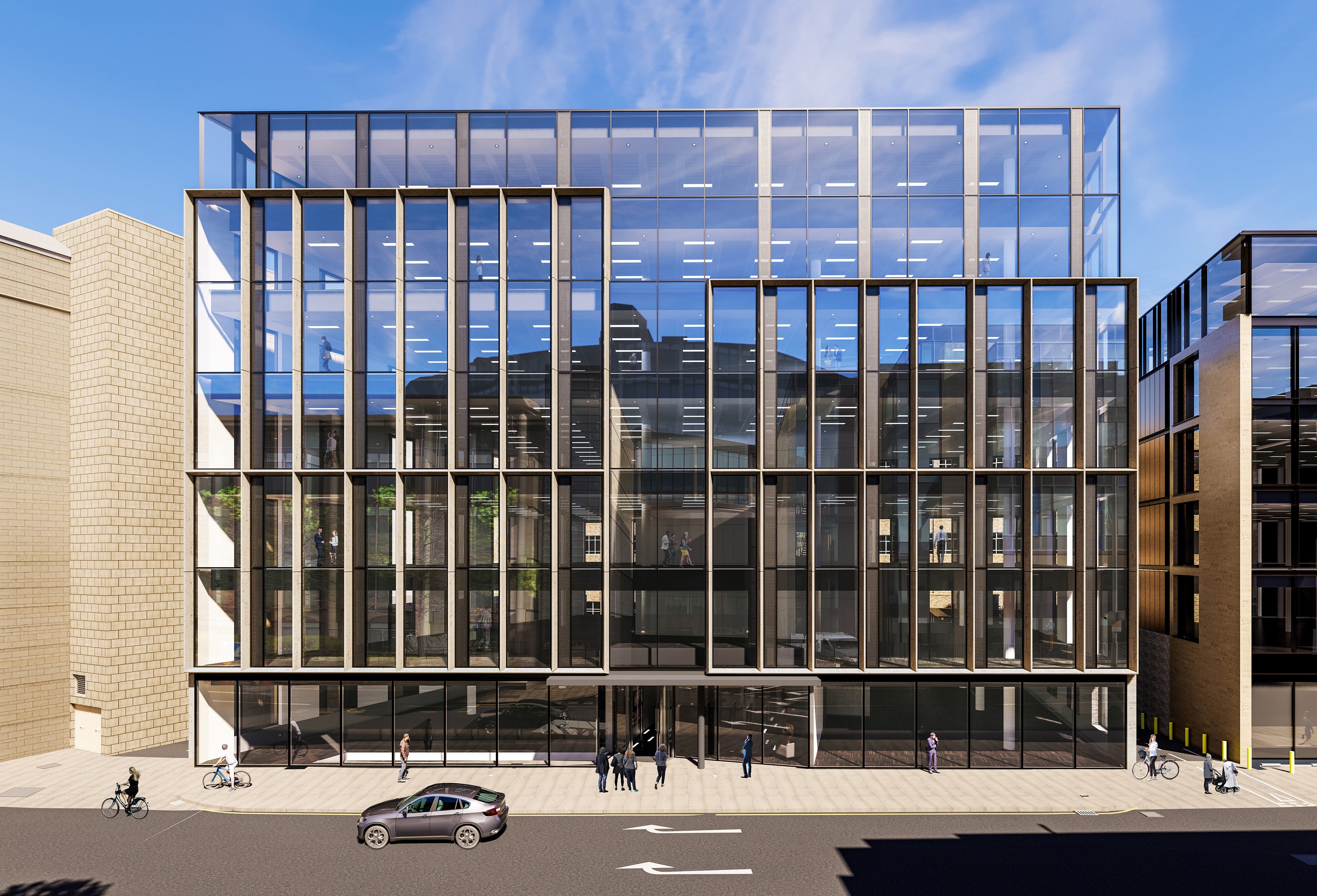Major office redevelopment project in Edinburgh's exchange district commences