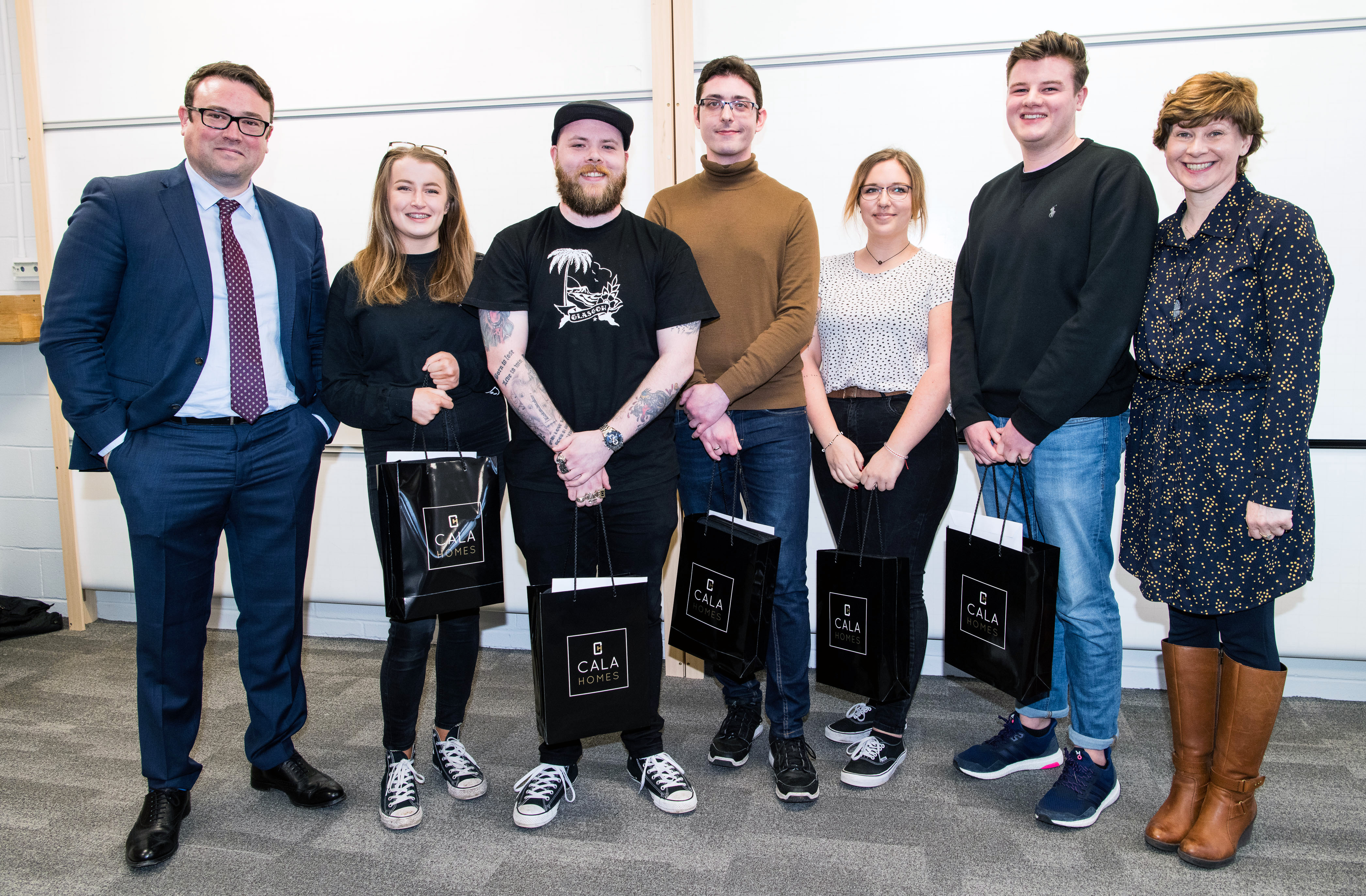 Students recognised by CALA for homebuilding vision