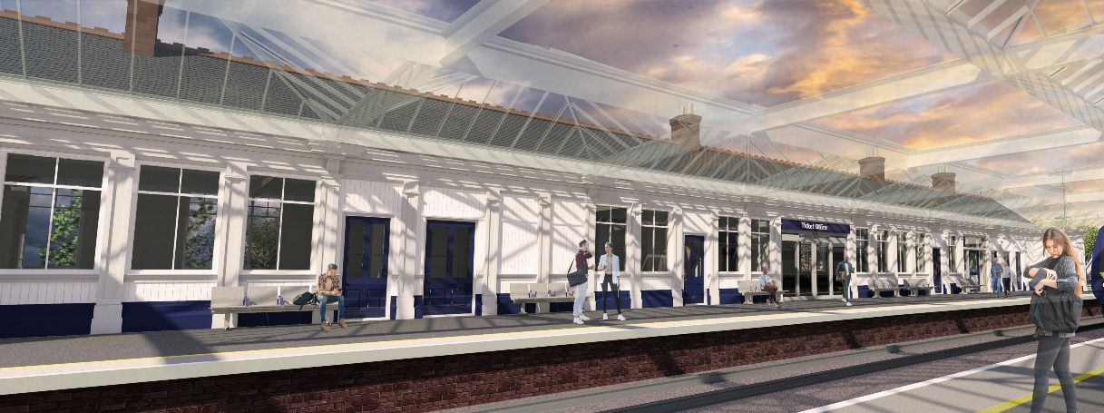 Troon station redevelopment plans showcased