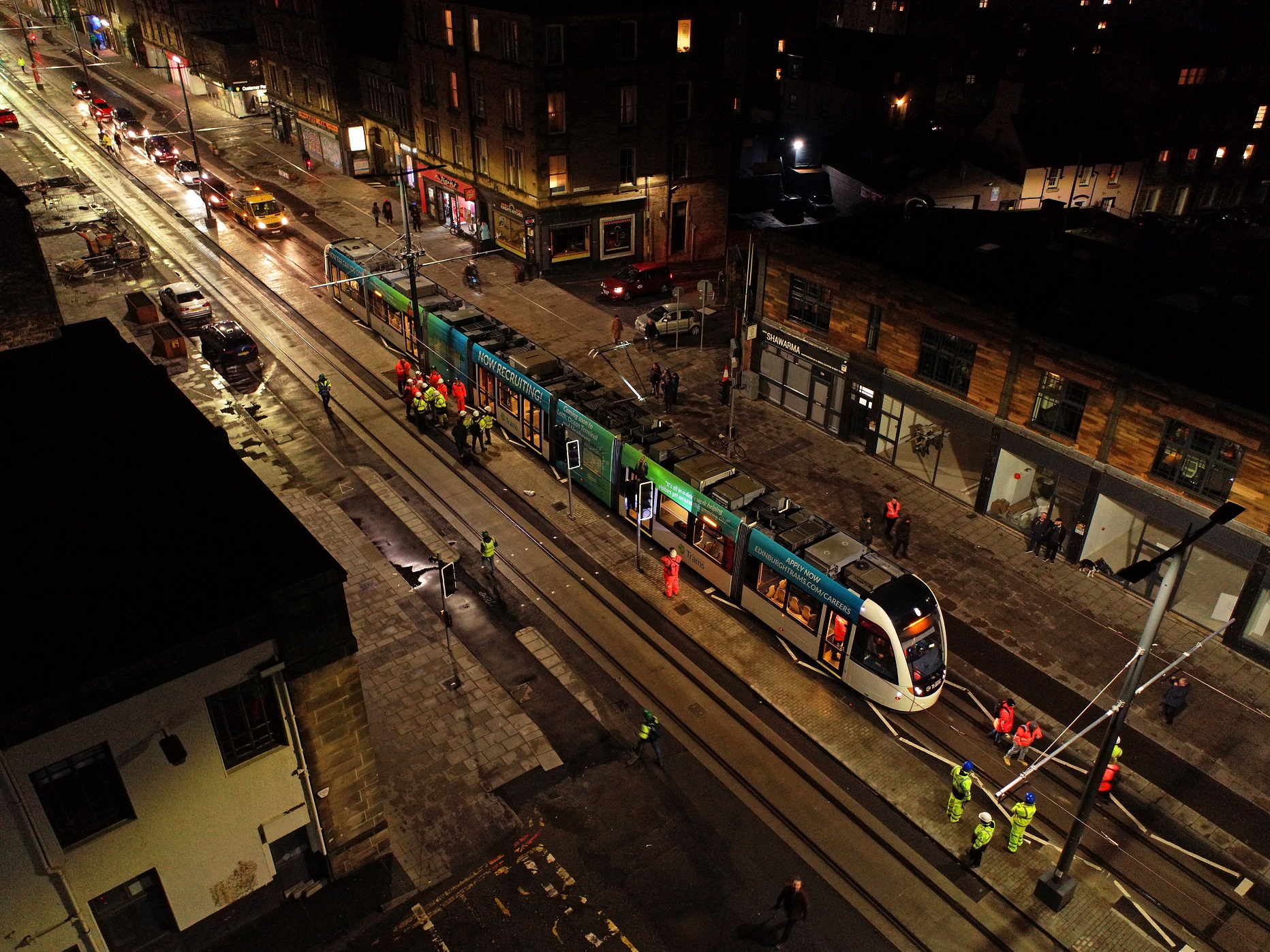 First stage of testing begins for Trams to Newhaven project