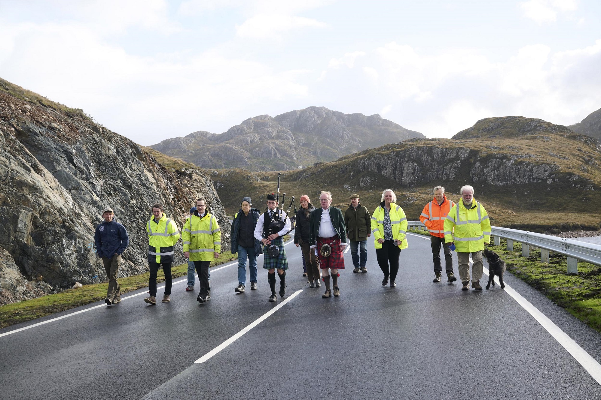 Video: Gairloch road improvement work completed by Wills Bros