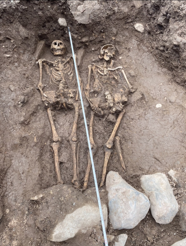 And finally... Ancient human remains uncovered during Jedburgh Ramparts works