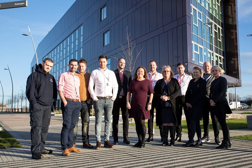 Construction SMEs among new tenants at new Clyde Gateway office building