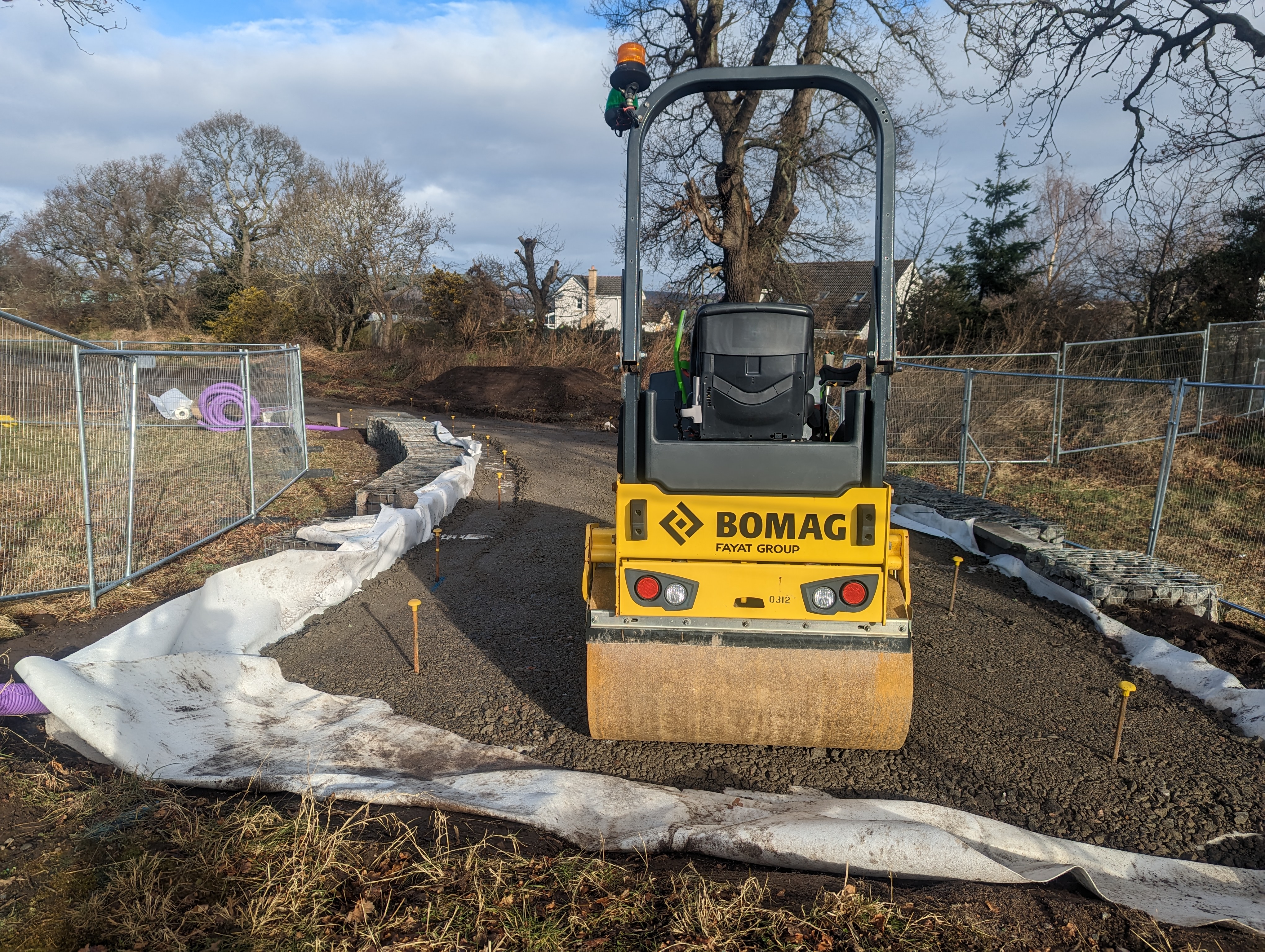 New Inverness Campus active travel route in sight