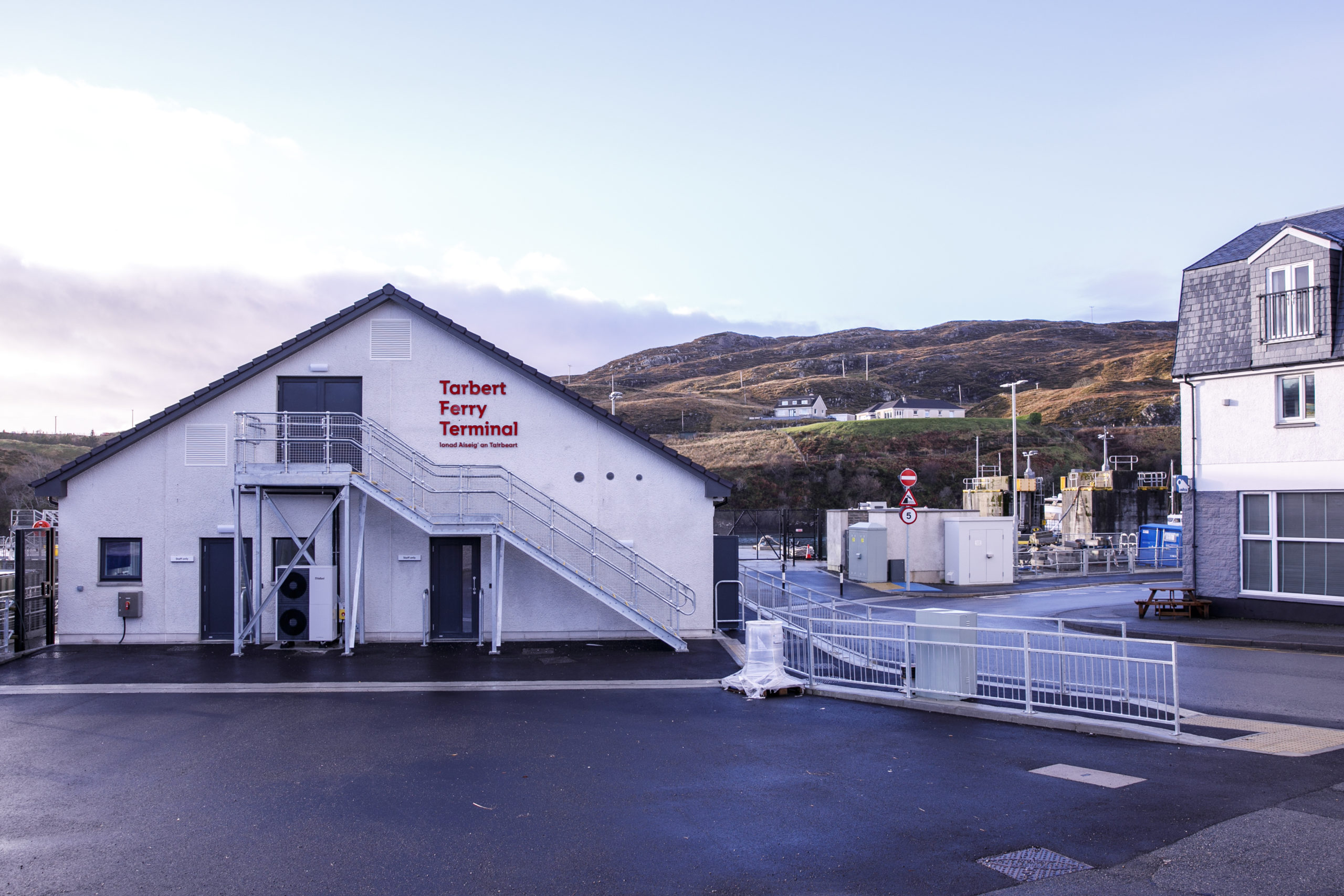 Video: £1.5m ferry terminal building completed in Tarbert