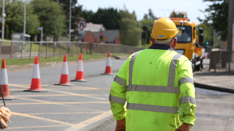 Improvements on way for road in Stonehouse