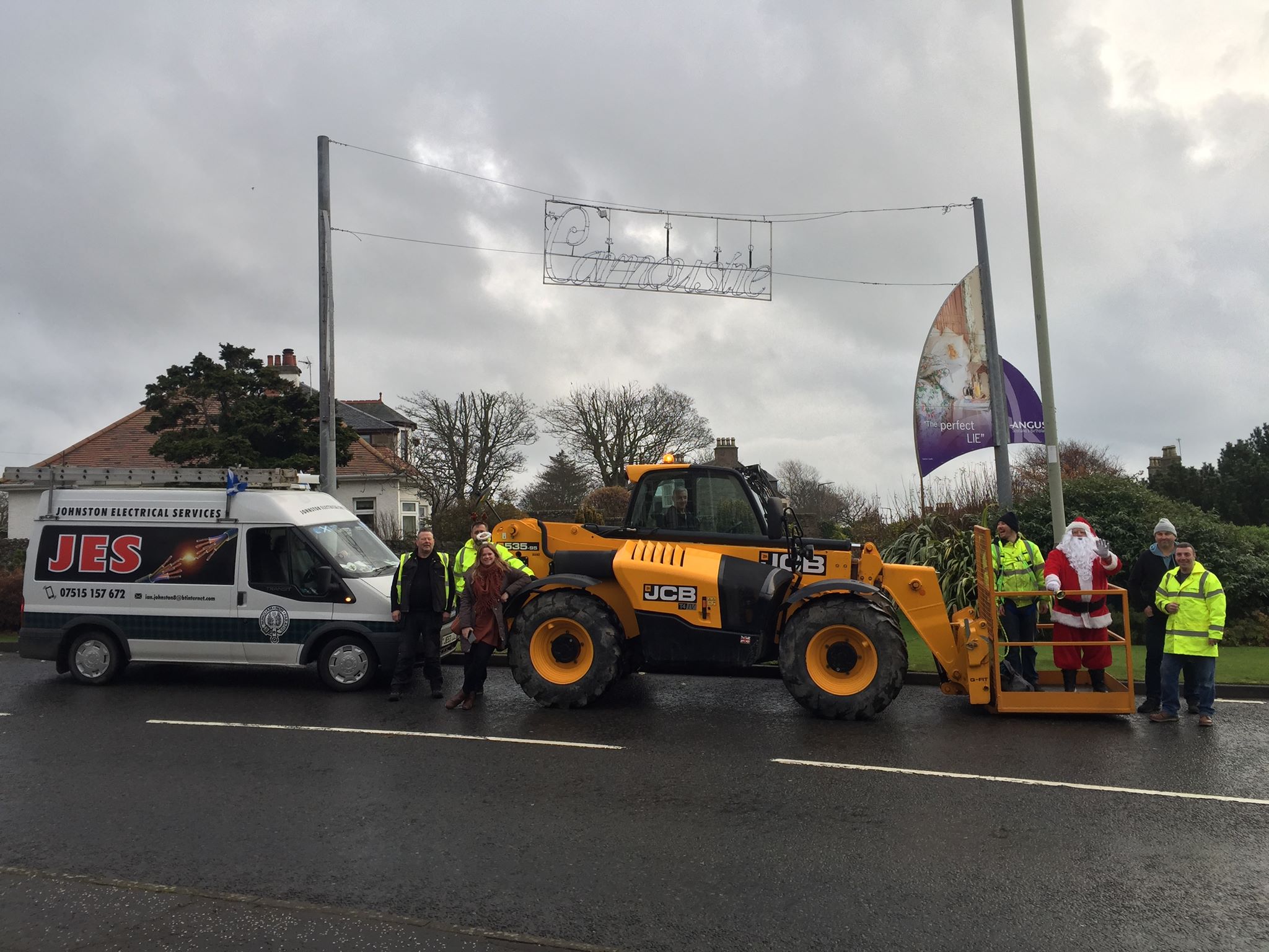 And finally... DJ Laing helps Carnoustie shine bright during festive season