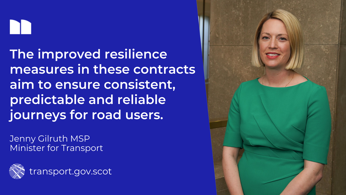 BEAR Scotland and Amey win £1.27bn road maintenance deals