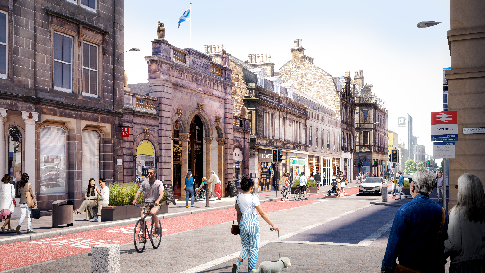 Video: Final designs for Academy Street in Inverness up for discussion