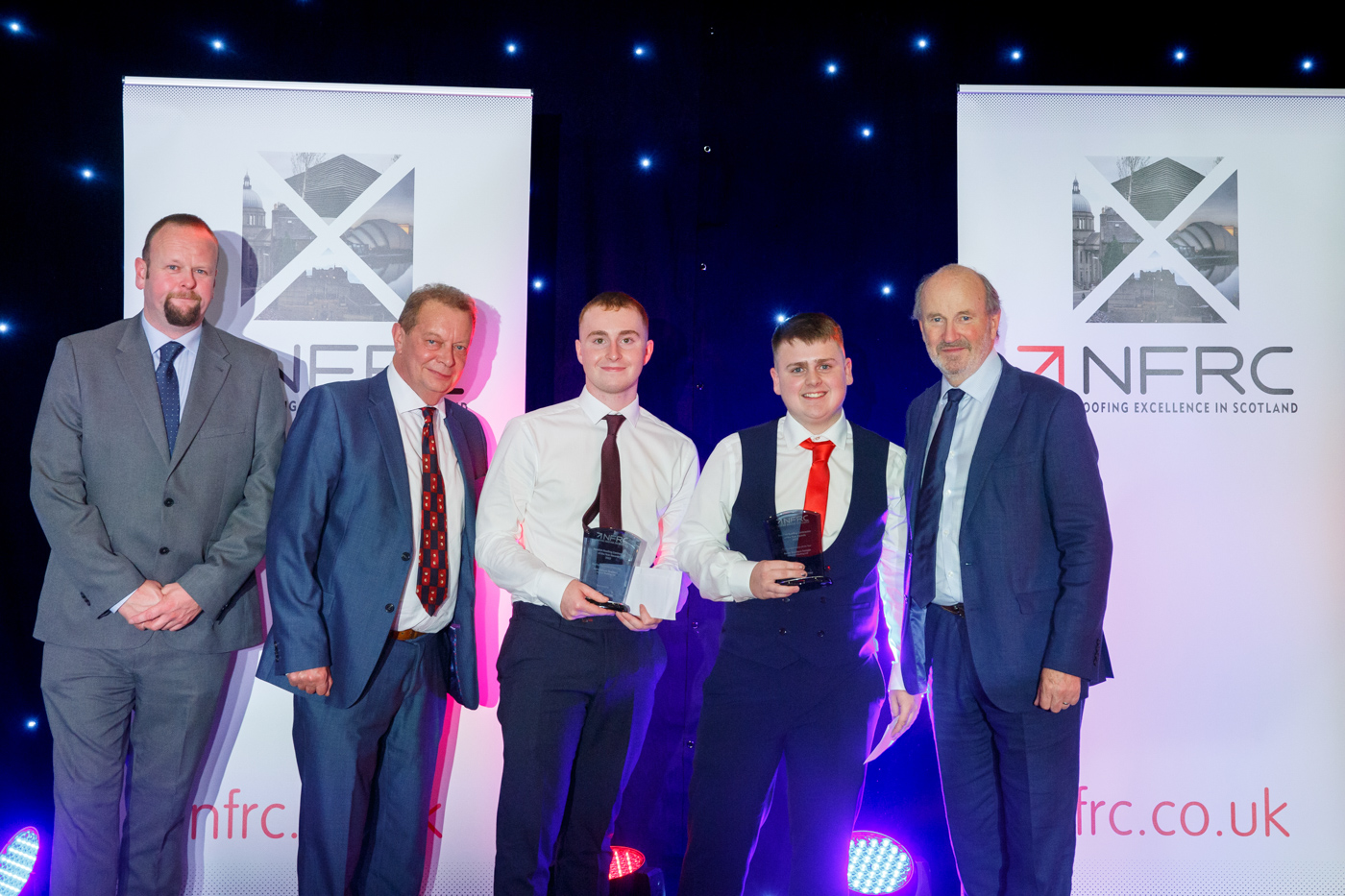 Edinburgh roofing apprentices recognised through Scottish Parliament motion