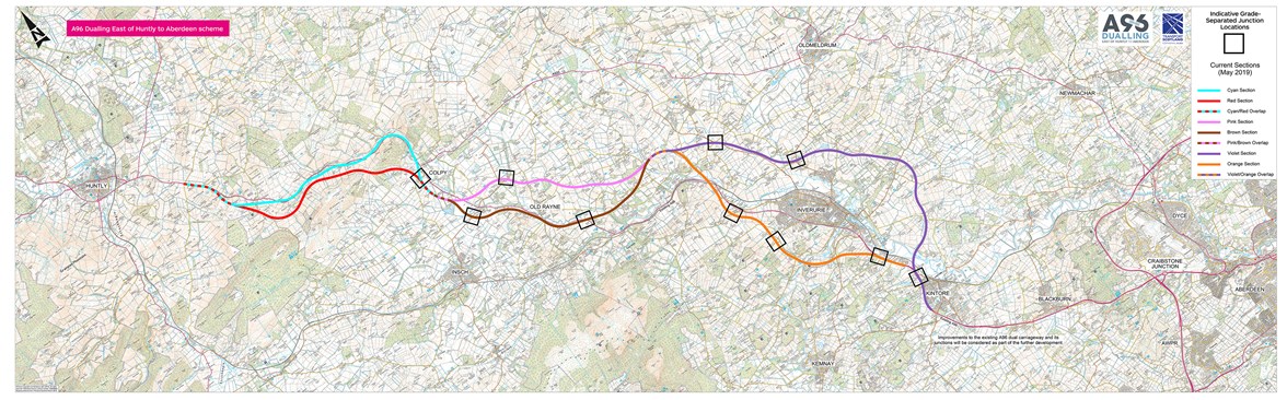 Reduced A96 dualling options unveiled