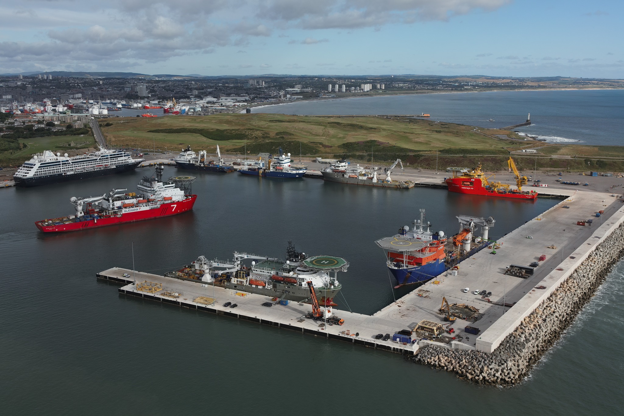 Port of Aberdeen fully operational after £420m expansion