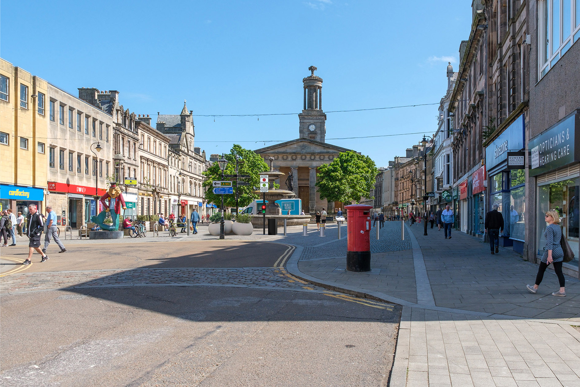 Opinions sought on proposed traffic changes in Elgin Town Centre