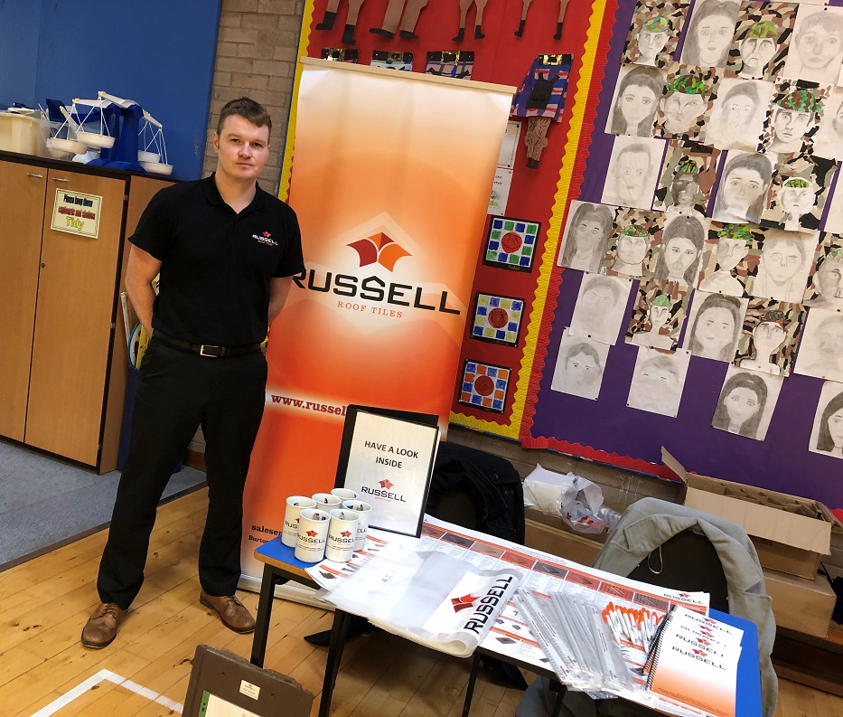 Russell Roof Tiles goes back to school in Lochmaben