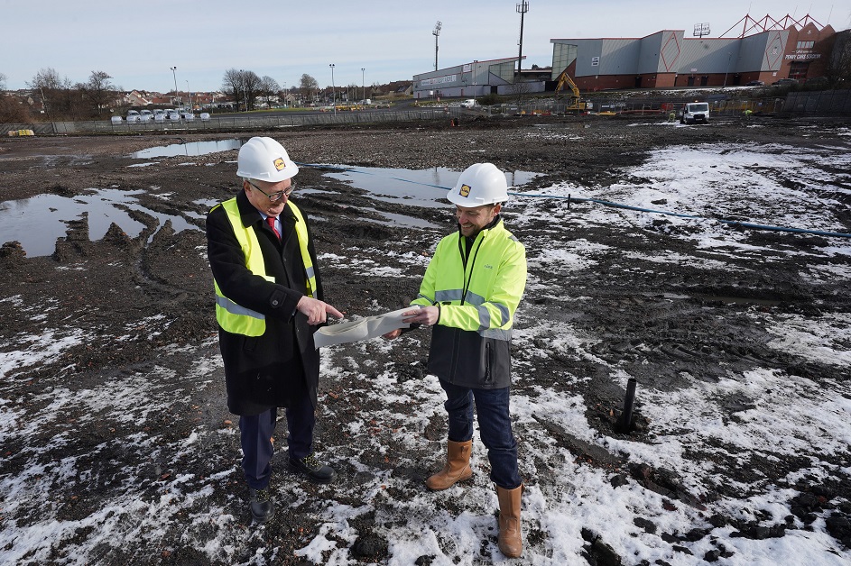 Lidl breaks ground on new Airdrie store