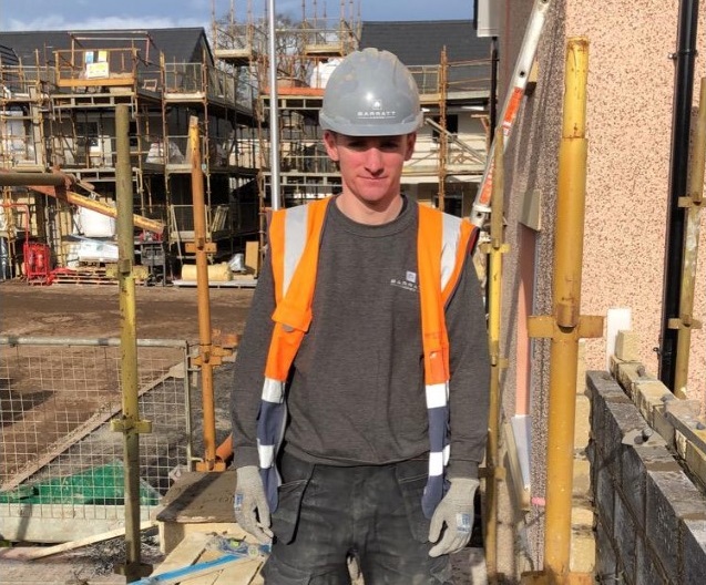 Barratt charts Covid journey of Scottish apprentices