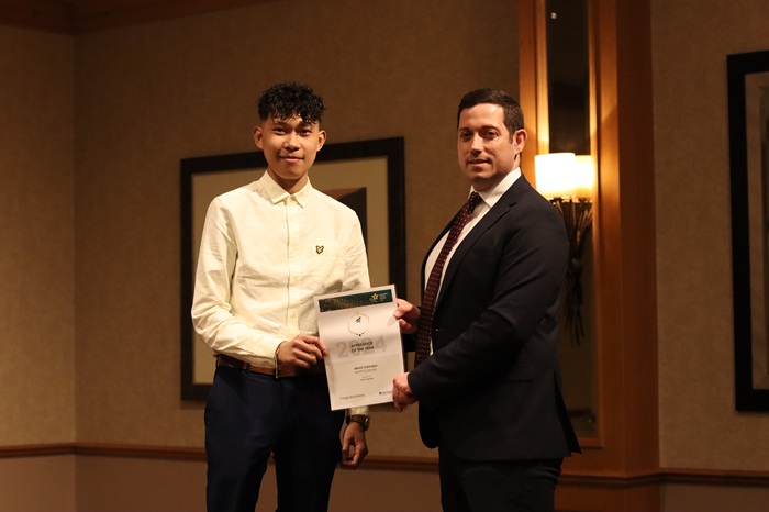 Alfred Ombajen named Apprentice of the Year at Persimmon North Scotland