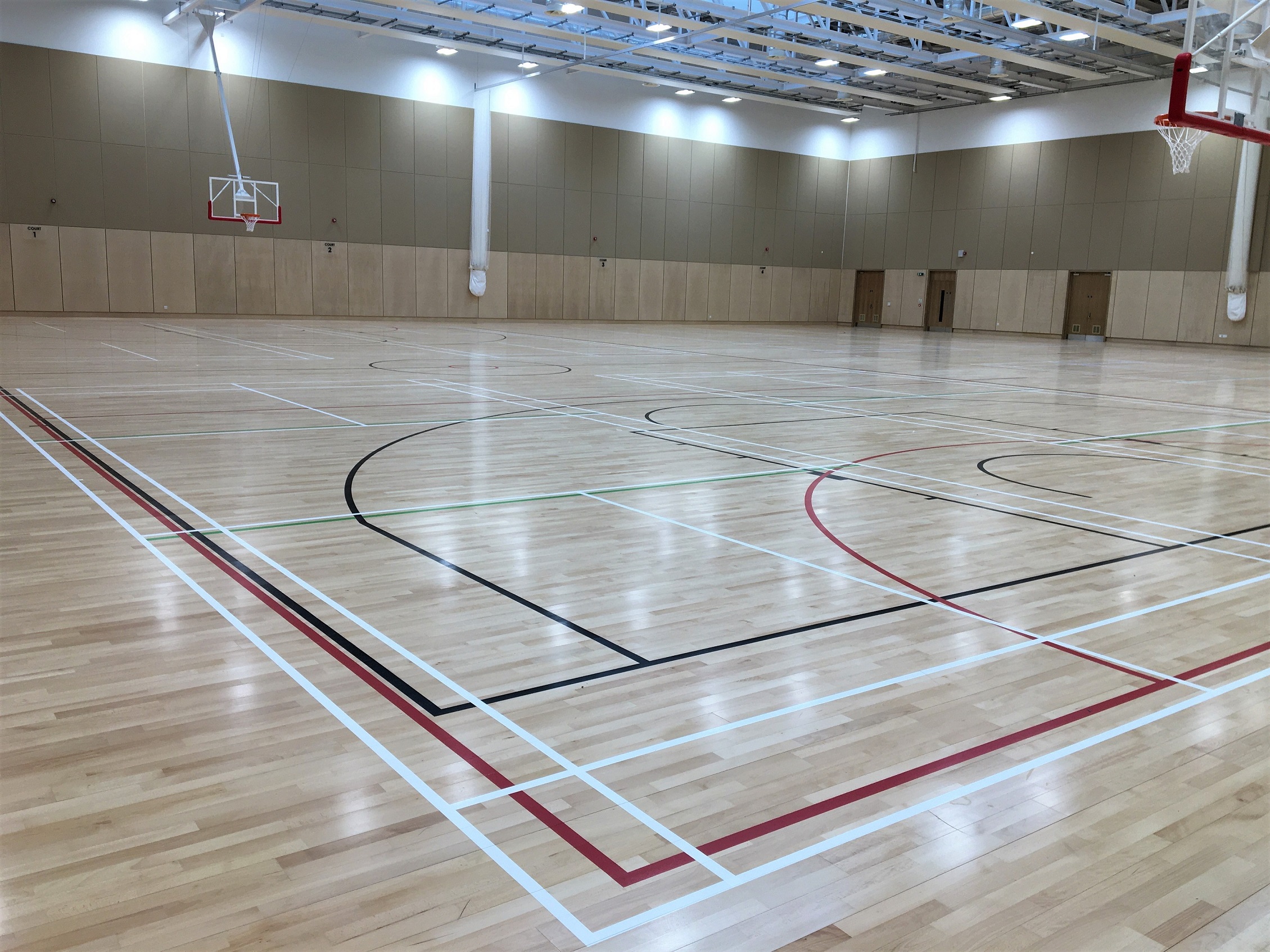 Works near completion on first phase of the new Allander Leisure Centre