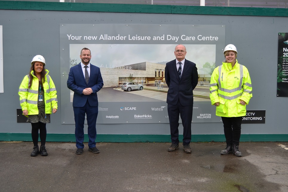 Video: New leisure centre taking shape in Allander