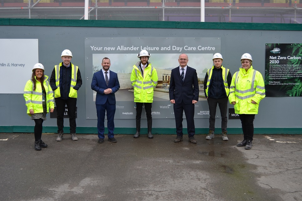 Video: New leisure centre taking shape in Allander