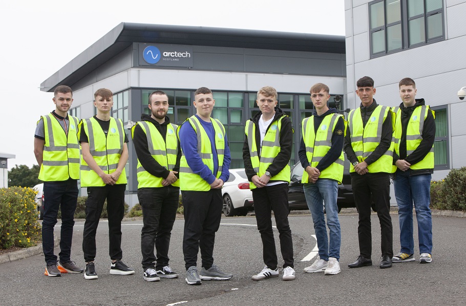 Arc-Tech (Scotland) unveils record apprentice intake